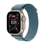 Watch Apple Watch Ultra 3 (2025) 5G 49mm Natural Titanium Case with Alpine Loop L - Light Blue