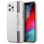 US Polo USHCP12MPCUSSWH iPhone 12/12 Pro 6,1" white Tricolor Collection