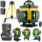 Extralink 4D Cross Line Laser Level Kit with Tripod