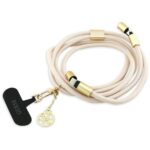 Cable Guess CBDY 4G Charm USB-C/USB-C 150cm beige