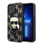 Karl Lagerfeld KLHCP13LPMNIKBK iPhone 13 Pro / 13 6,1" hardcase black Monogram Ikonik Patch