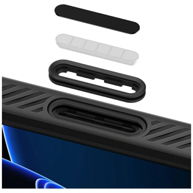 Case Spigen Liquid Air T Mag MagSafe for iPhone 16 Pro black - imagine 10