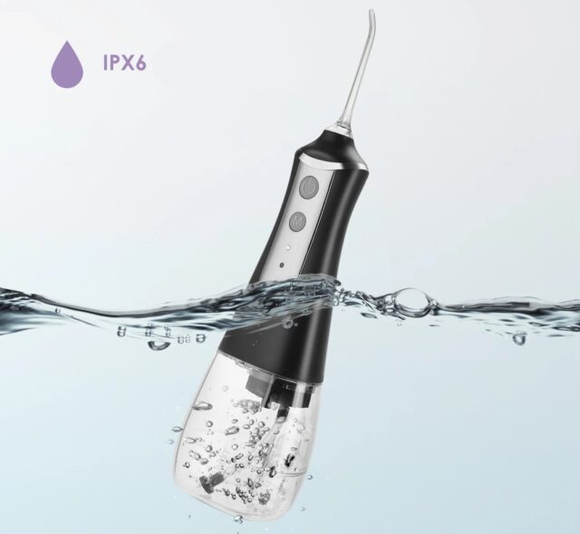 Extralink Beauty Intelligent Water Flosser L10 Black, 2000mAh, IPX6 - imagine 3