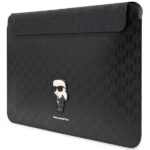 Karl Lagerfeld Sleeve KLCS14SAKHPKK 14" black Saffiano Monogram Ikonik - imagine 2