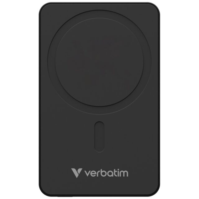 Powerbank Verbatim Charge n Go Essentials 10000mAh Magnetic Wireless black 32227 - imagine 2