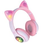 Defender słuchawki Bluetooth FreemotionB585 Led różowy/pink (63585) - imagine 4