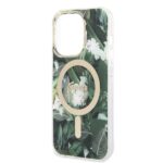 Guess Set GUBPP14LHJEACSA Case+Charger iPhone 14 Pro 6,1" green hard case Jungle MagSafe - imagine 6