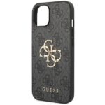 Guess GUHCP15M4GMGGR iPhone 15 Plus / 14 Plus 6.7" grey hardcase 4G Big Metal Logo - imagine 6
