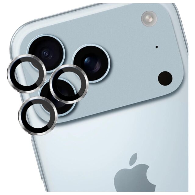 3MK Lens Protection Pro for Apple iPhone 17 Pro / 17 Pro Max Silver - imagine 6