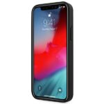 BMW BMHCP12MRWBOK iPhone 12 / 12 Pro 6.1" black hardcase Leather Outlines - imagine 5