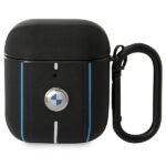 BMW BMA222RVSK AirPods 1/2 cover black Leather Color Lines