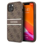 Guess GUHCP13S4GDBR iPhone 13 mini 5,4" brown hardcase 4G Stripe