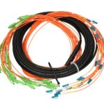 Extralink SC/APC-LC/PC | multipatchcord | SM 24F 10M, cascade, 90cm