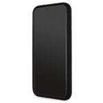 Karl Lagerfeld KLHCN61SILTTBK iPhone 11 6,1" / Xr Silicone Ikonik Outline black - imagine 5