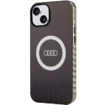 Audi IML Big Logo MagSafe Case iPhone 15 Plus / 14 Plus 6.7" black hardcase AU-IMLMIP15M-Q5/D2 - imagine 2