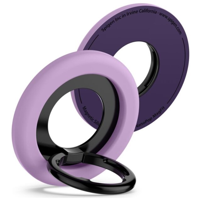 Magnetic holder Spigen Nano Pop MagSafe purple - imagine 2