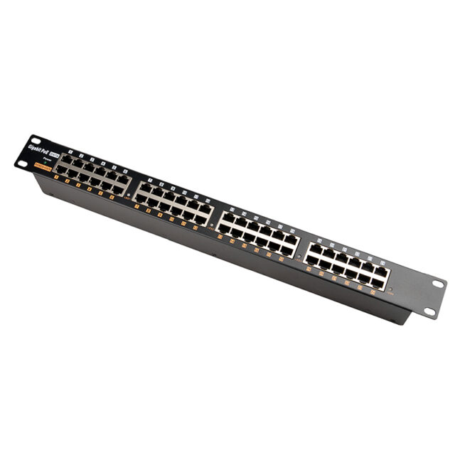 Extralink 24 Port | Gigabit PoE Injector | 24x 1000Mb/s RJ45, Rackmount - imagine 2