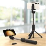 Araree Selfie Stick Bluetooth Selfie Pod black Tripod AR60-01729A - imagine 3