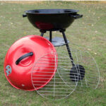 Extralink Home GL-603 | Grill on wheels | round - imagine 4