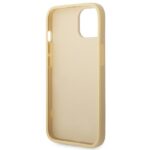 Guess GUHCP14SHGGSHD iPhone 14 / 15 / 13 6.1" gold hard case Glitter Script - imagine 7