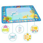 Extralink Water Drawing Mat, Large Sensory Board for Painting and Drawing 120x73 - imagine 3