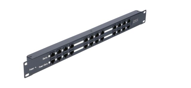 Extralink 12 Port | PoE Injector | 12x 100Mb/s RJ45, Rackmount - imagine 6