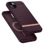 Spigen Caseology Parallax MAG iPhone 14 Plus / 15 Plus 6,7 " Magsafe Burgundy ACS04929 - imagine 6