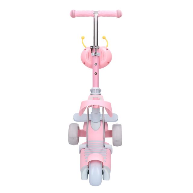 Extralink Kids Scooter Bambino Speedster Pink - Kids Balance Bike and Scooter - imagine 4