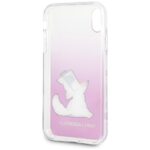 Karl Lagerfeld KLHCI61CFNRCPI iPhone Xr hardcase pink Choupette Fun - imagine 4