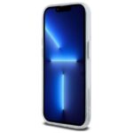 Karl Lagerfeld KLHMP14XHLSKCH iPhone 14 Pro Max 6.7" white hardcase IML Metal Karl&Choupette He - imagine 5