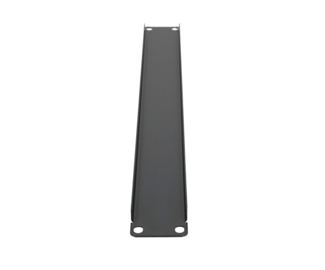 Extralink 1U 19" | Front Blank Panel | Black - imagine 4