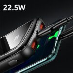 USAMS Powerbank PB58 10000mAh 22.5W QC3.0 + PD Fast Charge black 10KCD16101 (US-CD161) - imagine 3