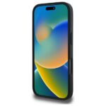 DKNY DKHCP16LPRTHSLK iPhone 16 Pro 6.3" black hardcase Texture Pattern Tonal Stripe - imagine 5