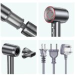 AWEI Hair dryer DS-1 leafless black - imagine 8