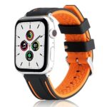 Beline Apple Watch Solid Silicone Strap42/44/45/49mm Orange/Black