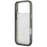 Karl Lagerfeld IML Aquarelle Karl & Choupette & Logo MagSafe Case for iPhone 17 Pro Max Black - imagine 7