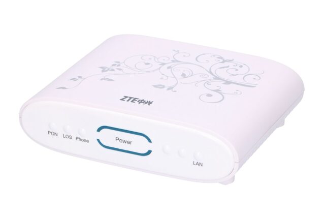 ZTE F411 EPON | ONT | 1x EPON, 1x RJ45 1000Mb/s, 1x RJ11 - imagine 6