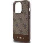 Guess GUHCP15LG4GLBR iPhone 15 Pro 6.1" brown hardcase 4G Stripe Collection - imagine 6