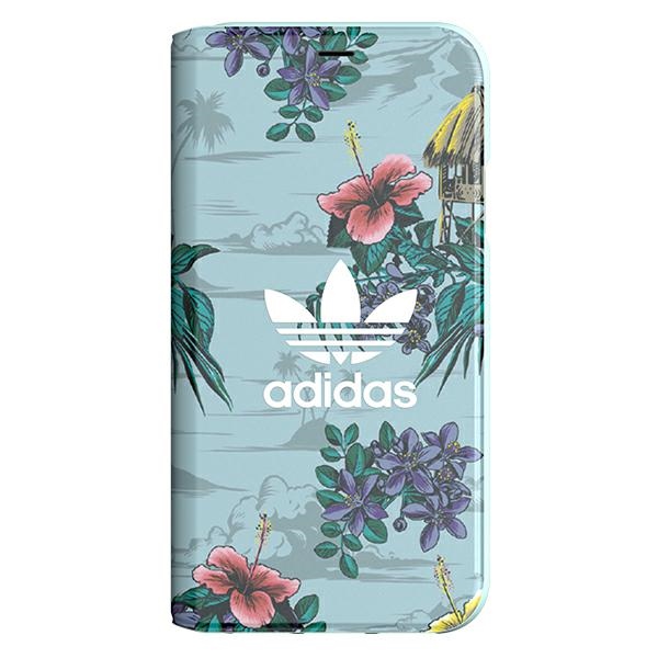 Adidas Booklet Case Floral iPhone X/XS grey 30927