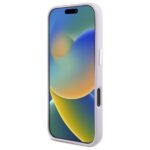 DKNY DKHMP16LSMCHLP iPhone 16 Pro 6.3" pink hardcase Liquid Silicone Small Metal Logo MagSa - imagine 5