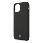 Mercedes MEHCN61SILBK iPhone 11 6,1"/ Xr hardcase black Silicone Line - imagine 3