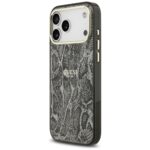 Guess Python Pattern MagSafe Case for iPhone 17 Pro Max Black - imagine 2