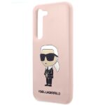 Karl Lagerfeld KLHCS23MSNIKBCP S23+ S916 hardcase pink Silicone Ikonik - imagine 6