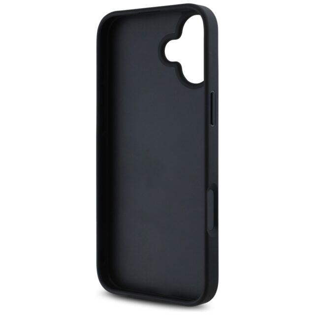 Case Guess Grained Roses Big 4G logo for iPhone 16 black - imagine 7