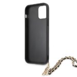 Guess GUHCP12LSASGBK iPhone 12 Pro Max 6,7" black hardcase Saffiano Chain - imagine 7