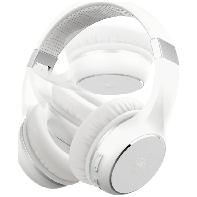 Over-ear Bluetooth headphones Motorola XT220 white - imagine 5