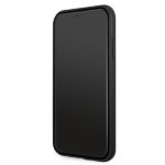 BMW BMHCN61REELK iPhone 11 / Xr 6.1" case black hardcase Leather Emboss - imagine 5