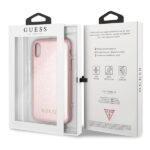 Guess GUHCPXIGLRG iPhone X/Xs rose gold hard case Iridescent - imagine 6