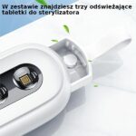 USAMS UV-C Toilet Disinfection Lamp Handheld Sterilizer white ZB210XDH01 (US-ZB210) - imagine 5