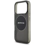 Case AMG Double Layer Transparent        Smocked MagSafe for iPhone 17 Pro black - imagine 6